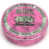 Фото Чоловічий віск для укладання волосся Reuzel Pink Grease Heavy Hold Pomade 340 г 869519000044