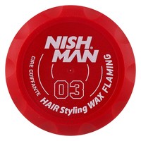 Фото Віск для укладання волосся Nishman Hair Styling Wax 03 Flaming 150 мл 8681665066024