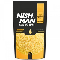 Фото Віск для депіляції Nishman Hard Wax Beans Natural 500 г 8682035080442