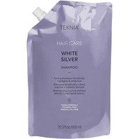 Фото Тонуючий шампунь для нейтралізації жовтого відтінку волосся Lakme Teknia White Silver Shampoo 600 мл 44009