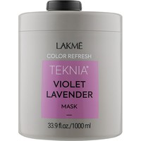 Фото Маска для оновлення кольору фіолетових відтінків волосся Lakme Teknia Color Refresh Violet Lavender Mask 1000 мл 44281